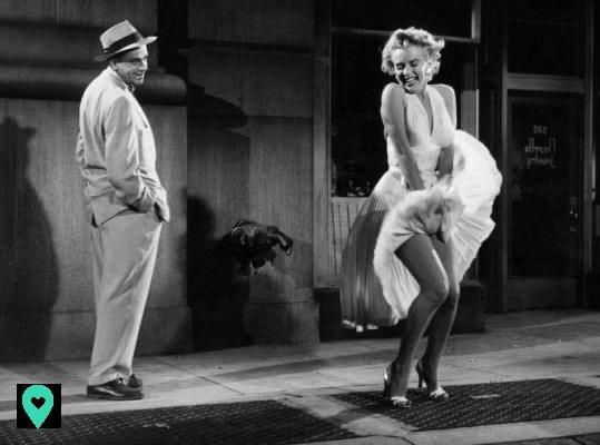 ¿Dónde está la puerta del metro de Marilyn Monroe?