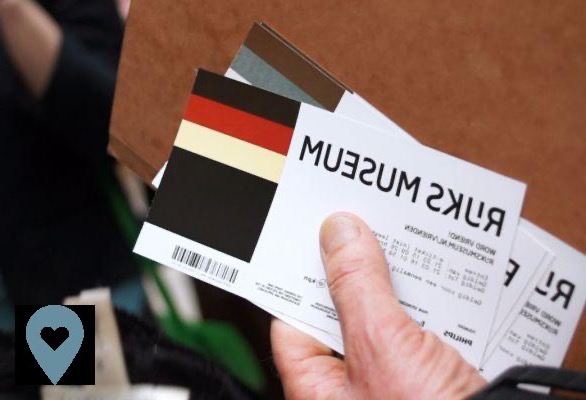 Ticket coupe file Amsterdam