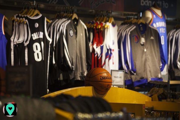 Negozio NBA: paradiso per gli amanti del basket